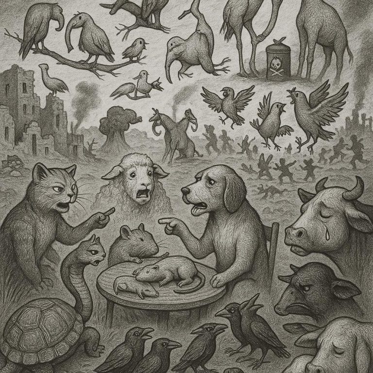 بحث‌های سیاسی گربه